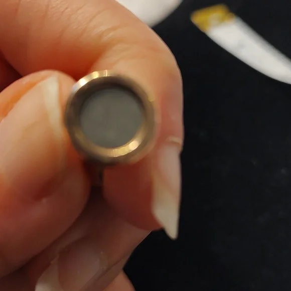 Bronze Milor (Italy) chunky link bracelet magnet closure rose gold - Picture 3 of 4